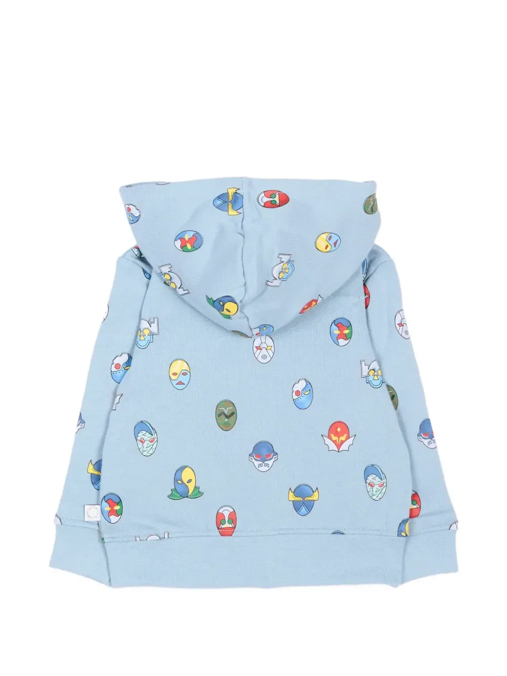 Толстовка на молнии с графическим принтом Stella Mccartney Kids, синий — фото 2