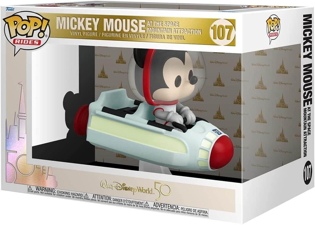 

Фигурка Funko POP! Ride Super Deluxe Disney: Walt Disney World 50th - Mickey At The Space Mountain Attraction