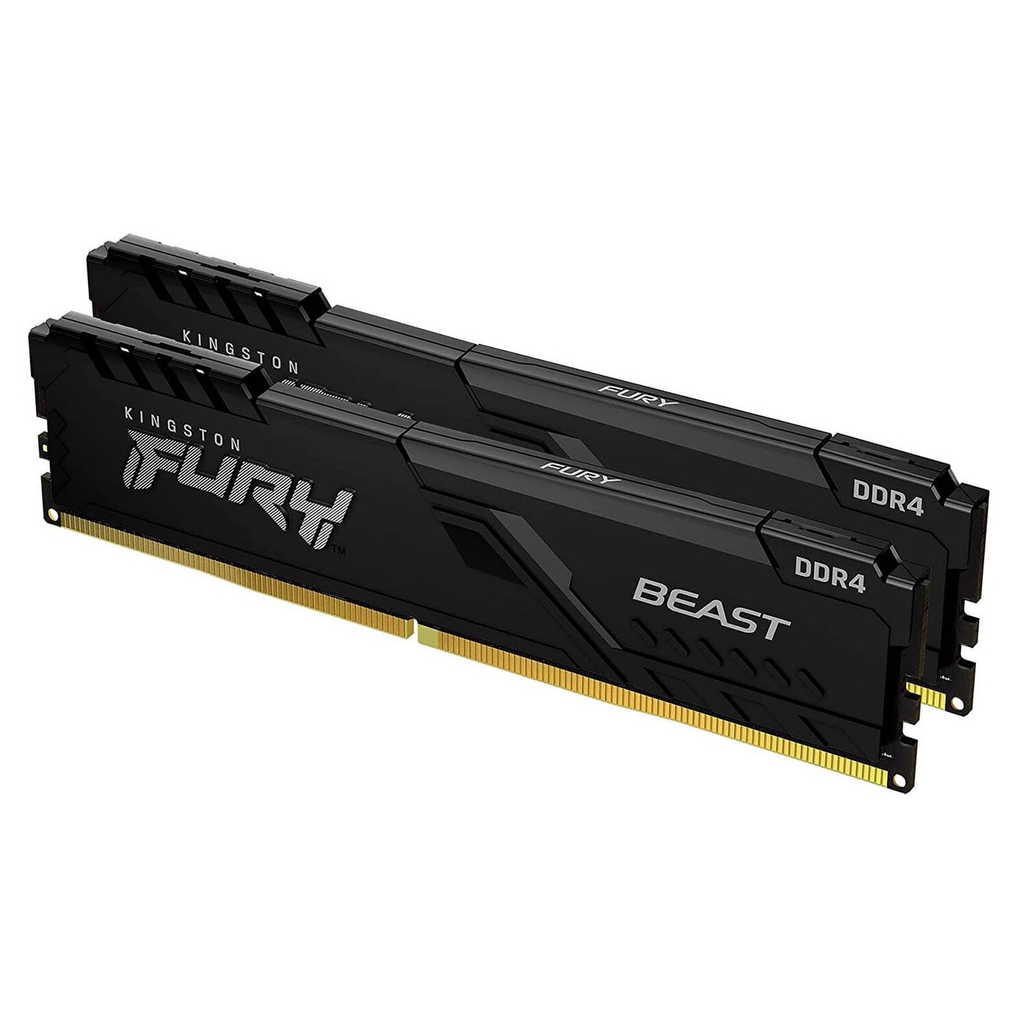 

Оперативная память Kingston Fury Beast, 64 ГБ DDR4 (2x32 ГБ), 3600 МГц, CL18, KF436C18BBK2/64, черный