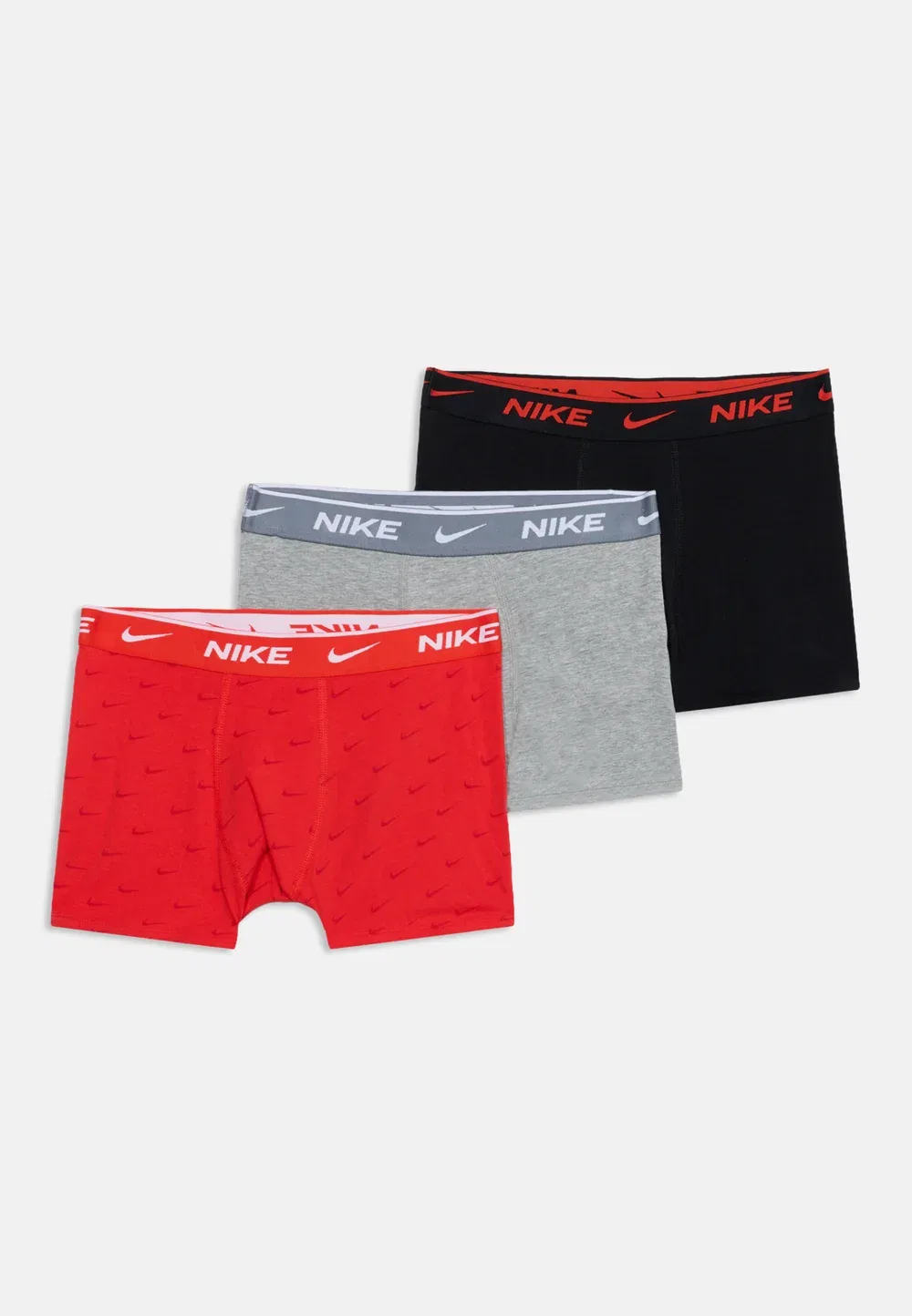 Комплект из 3 трусов-боксеров Eday с принтом Nike Sportswear, Grey Heather — фото 3