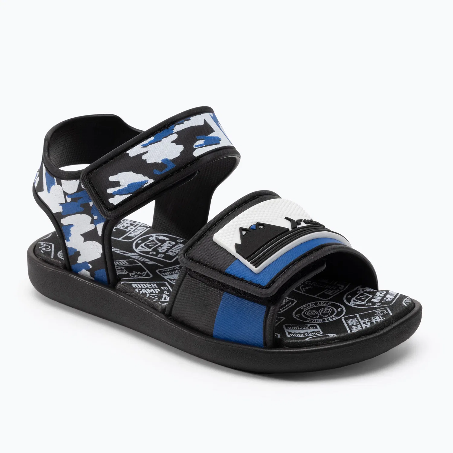 Детские сандалии с закрытым мыском Rt I Papete Baby Rider, Цвет Schwarz Blau Weiss