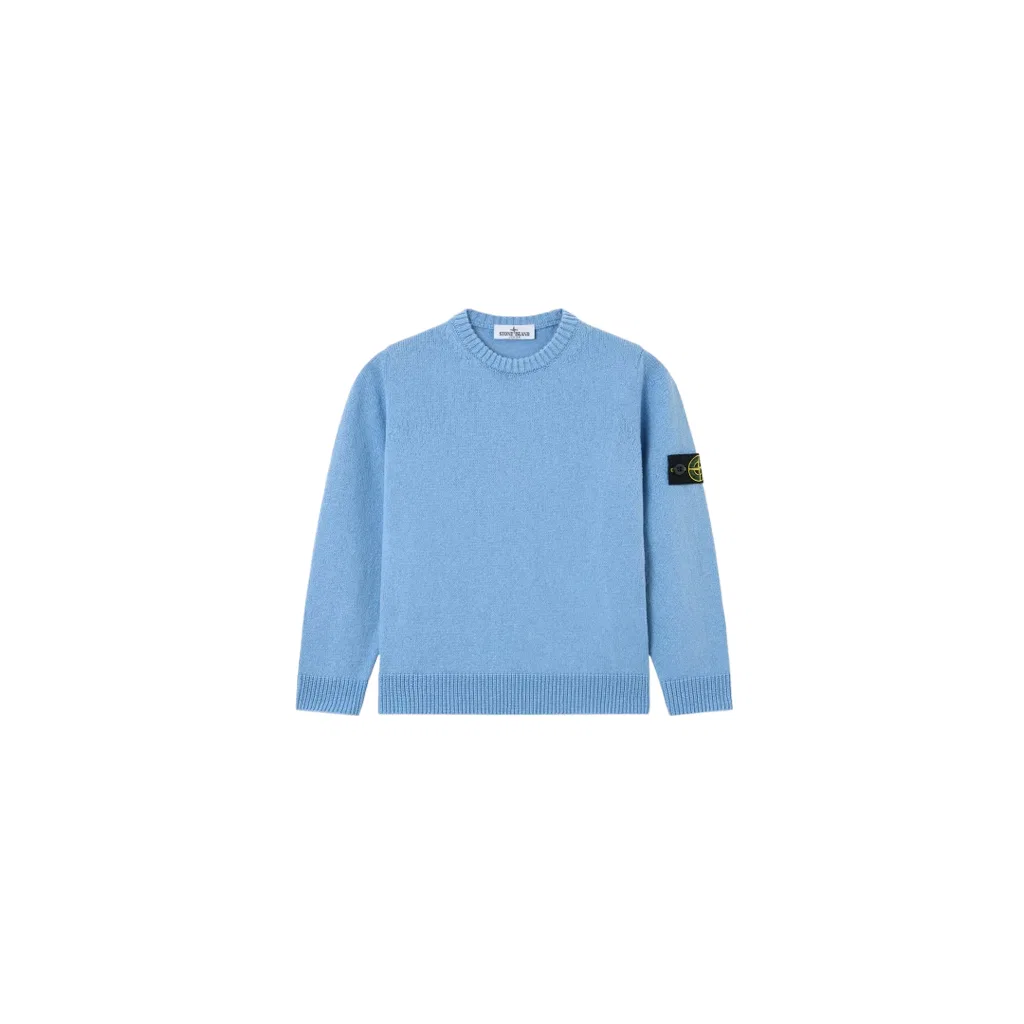 Детский свитшот с круглым вырезом Blue STONE ISLAND