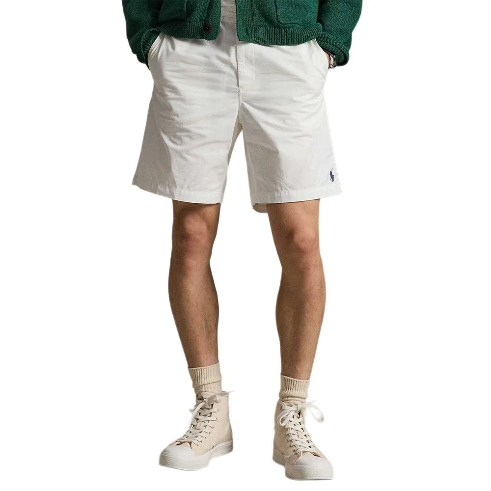 Шорты повседневные SS26 Casual Shorts, Polo Ralph Lauren, Ceramic White — фото 4
