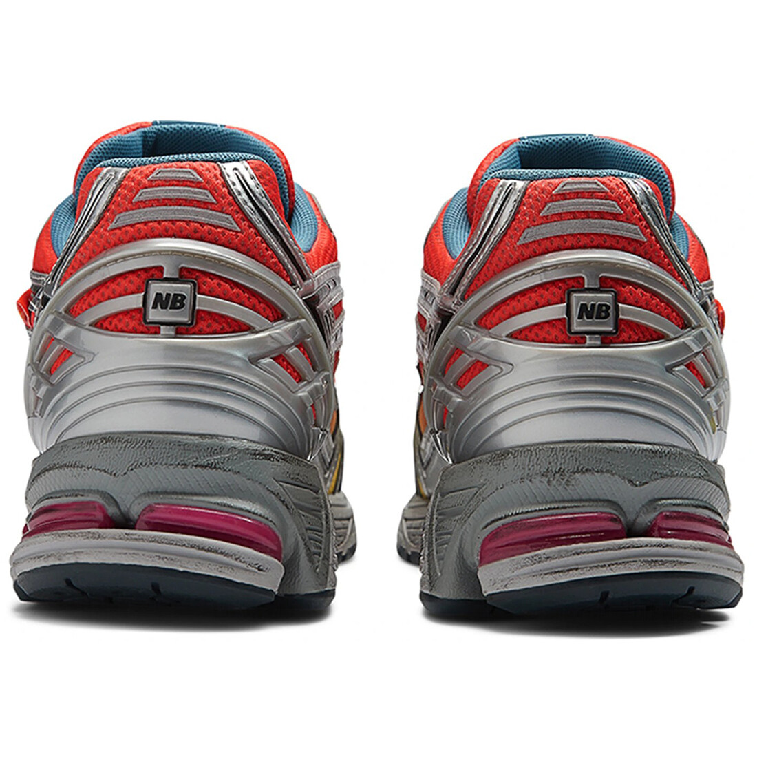 Кроссовки New Balance 1906R x Salehe Bembury 'Heat Be Hot - Lava', желтый/красный — фото 4