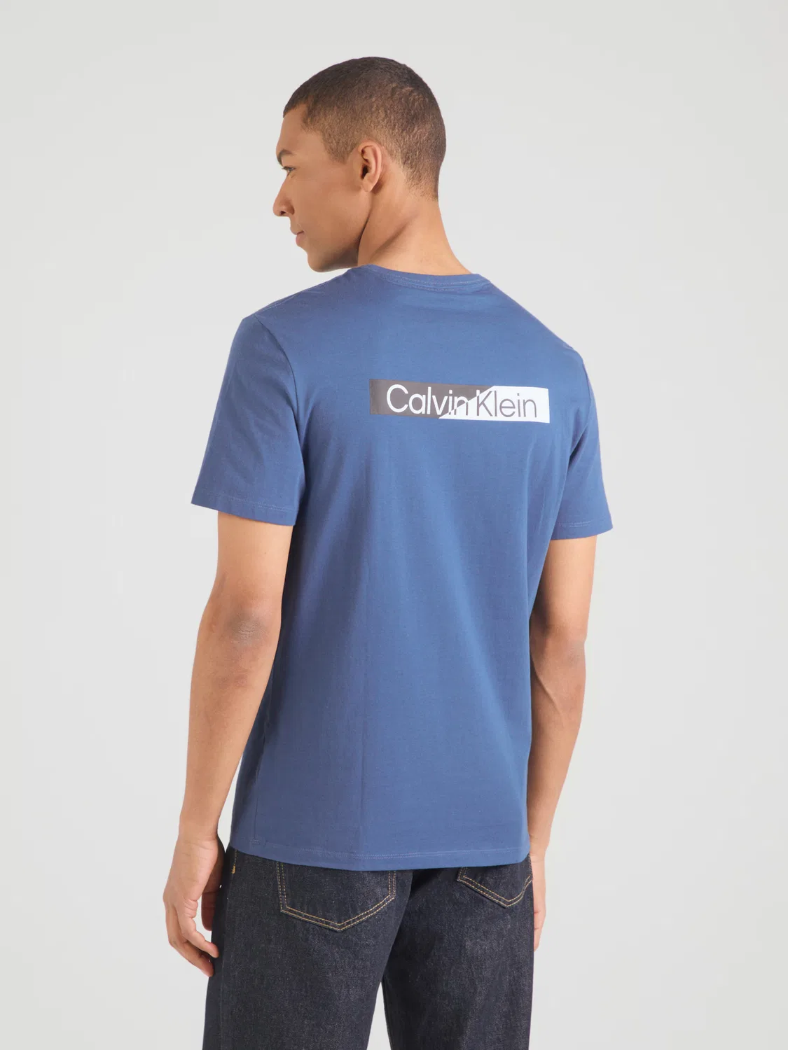Рубашка Calvin Klein сапфирового цвета — фото 3