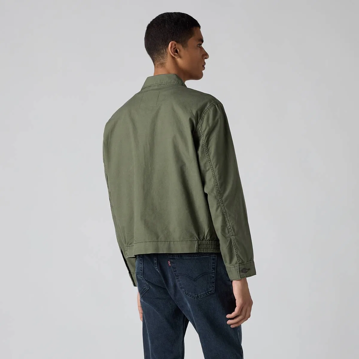 Куртка механика Кастро на молнии Levi's, Kambaba - Green — фото 4