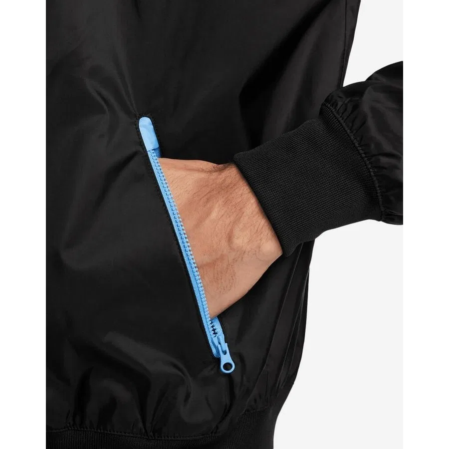 Куртка-худи с полной застежкой-молнией Windrunner Nike, Синий — фото 4