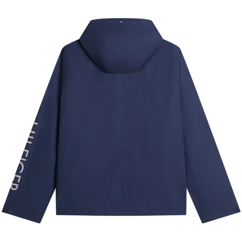 Мужская куртка с капюшоном Tommy Hilfiger, Marine Blue 0GY — фото 4