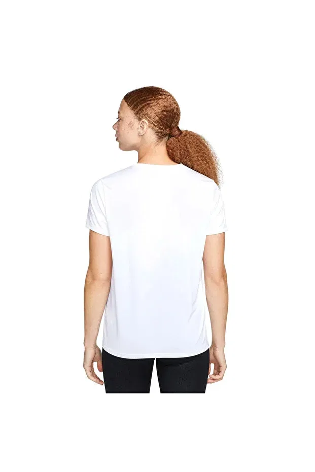 Детская футболка с принтом Unisex training t-shirt 0687-100 Nike, White — фото 2