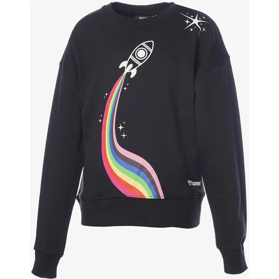 Детский свитшот Hmlastrid Hummel, Черный
