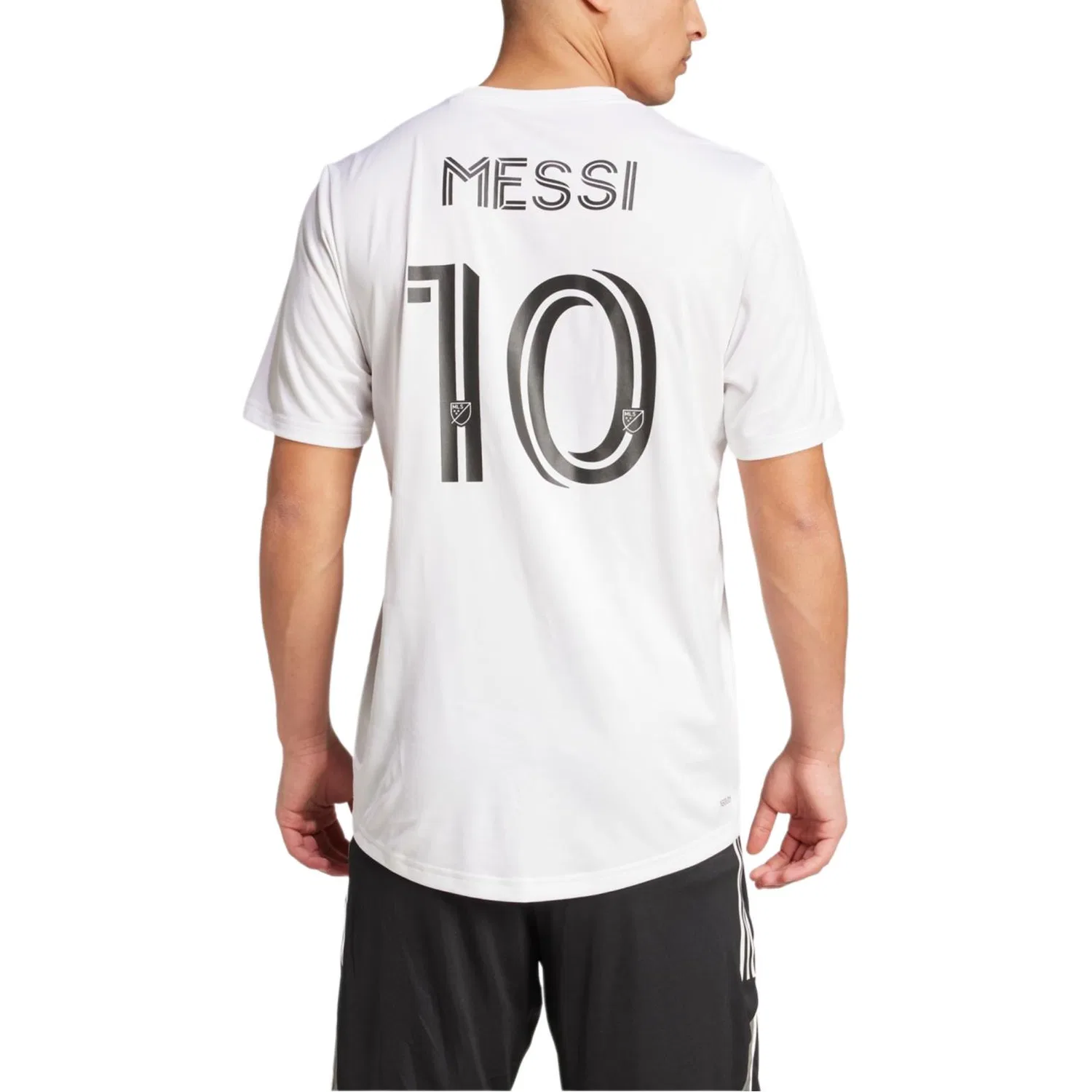Футболка Adidas Inter Miami CF Messi Away Fan Jersey, White — фото 3
