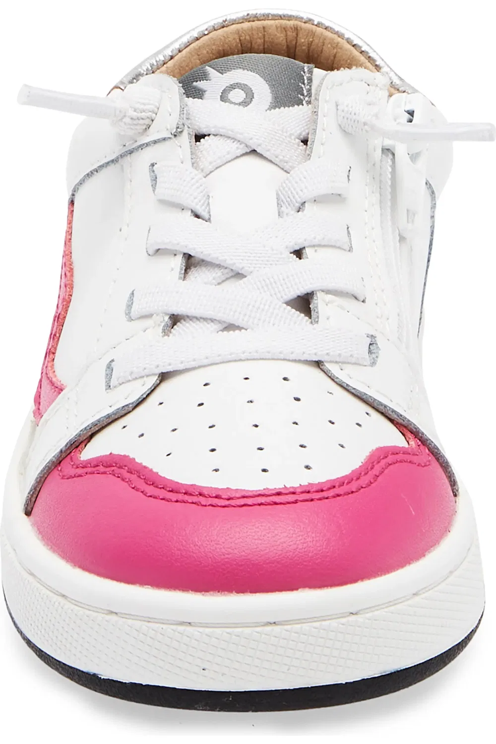 Кроссовки детские на молнии Field Runner OLD SOLES, Snow/Rosy/Silver — фото 4