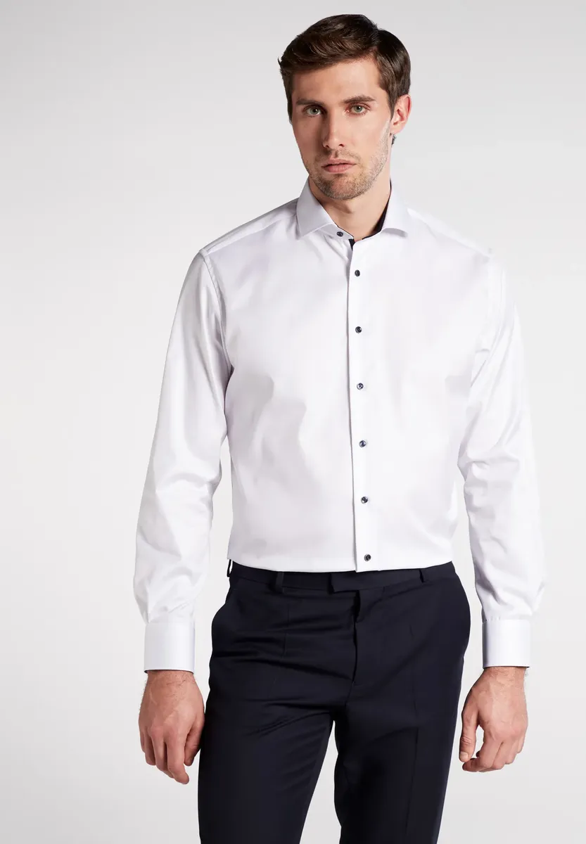 

Рубашка Eterna с длинными рукавами "MODERN FIT", белый