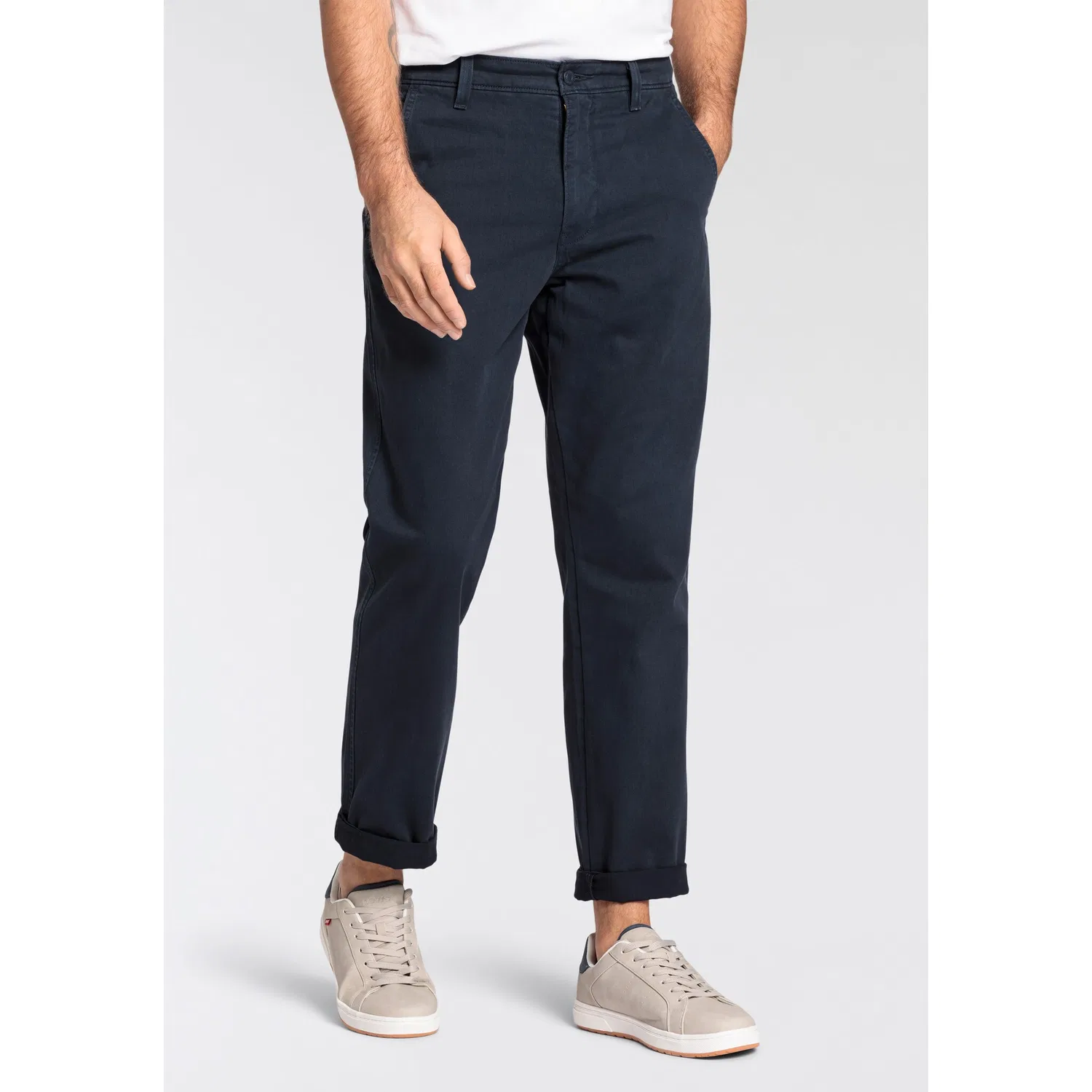 Мужские чиносы прямого кроя Authentic Strt Levi's, Navy Blazer