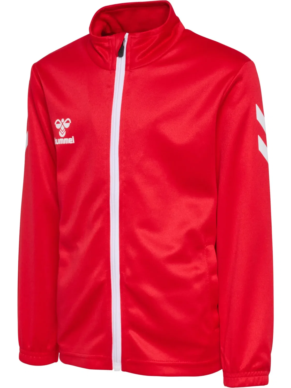 Спортивный костюм с молнией и логотипом Hummel, красный — фото 3