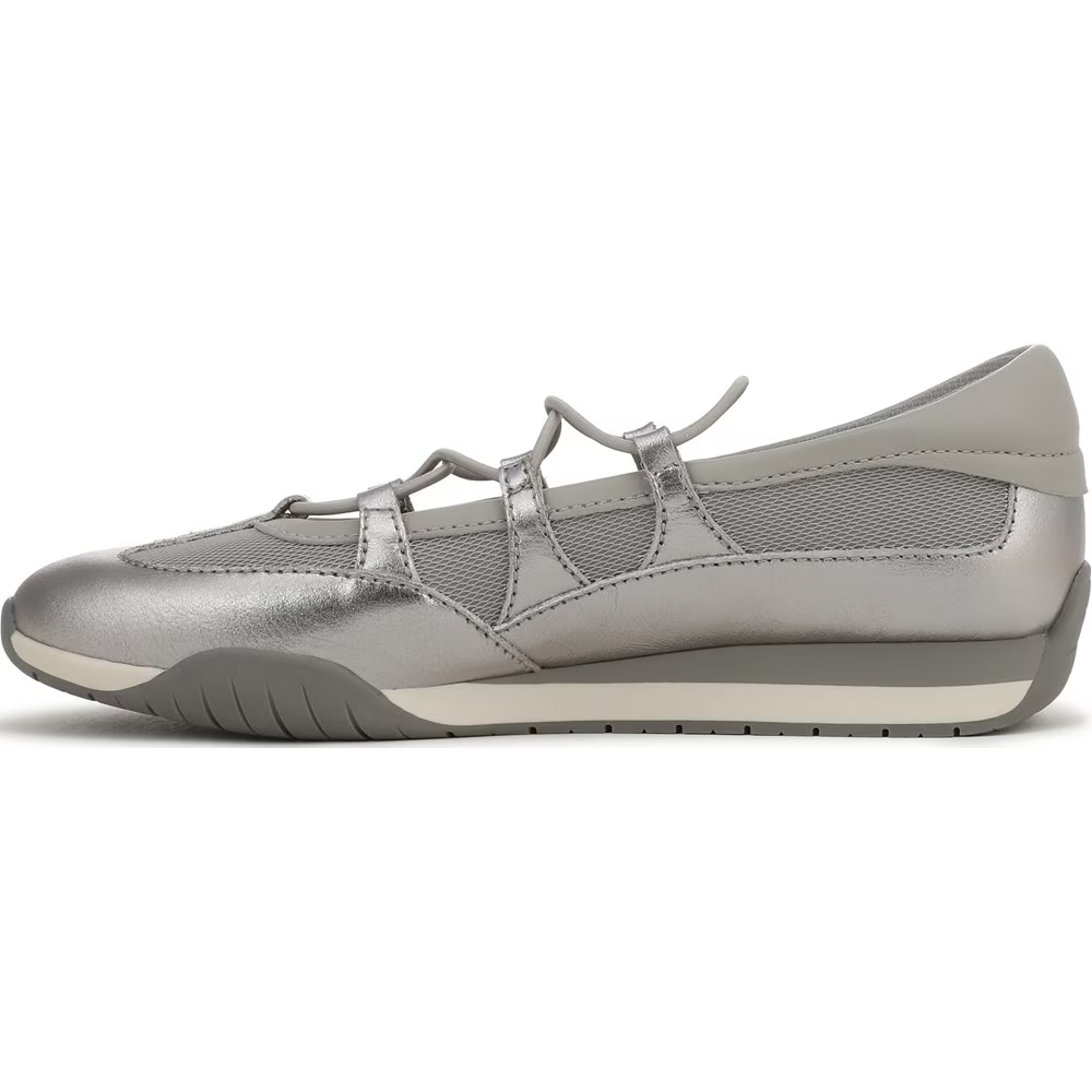 Туфли Мэри Джейн от Таллулы Naturalizer, цвет soft pewter leather and mesh — фото 4