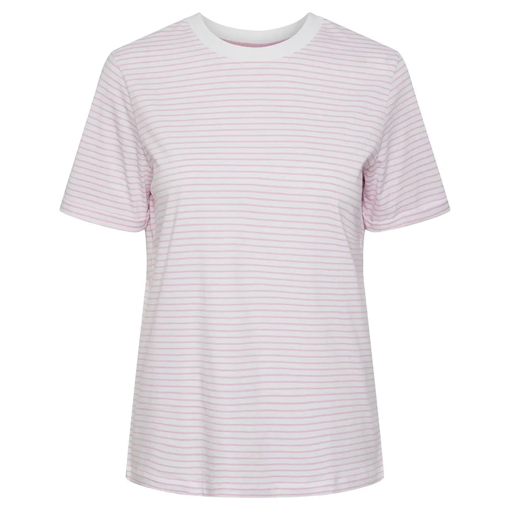 

Футболка Pieces Ria Fold Up Stripes, розовый