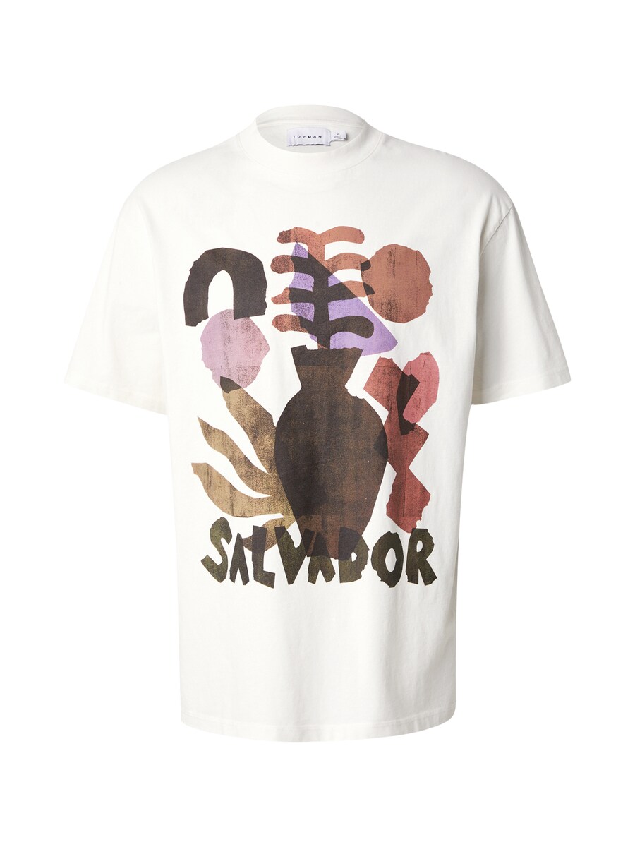 

Рубашка TOPMAN, белый