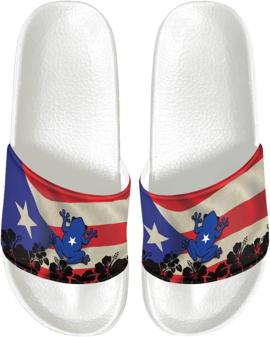 

Удобные летние пляжные сандалии Vuriqeby, Puerto Rico Flag