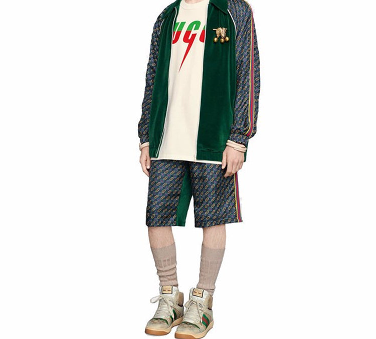 Футболка Gucci Printing Classic Short Sleeve Creamy White, кремовый — фото 2