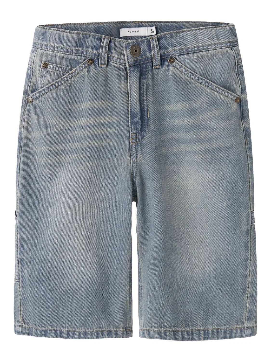 Бермуды джинсовые Name it, vintage medium blue denim