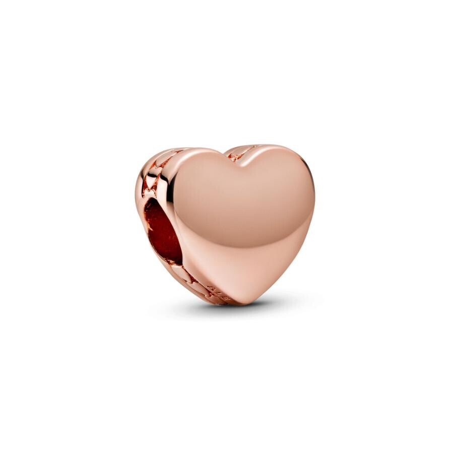 

Шарм Engravable Heart Pandora, покрытие - розовое золото