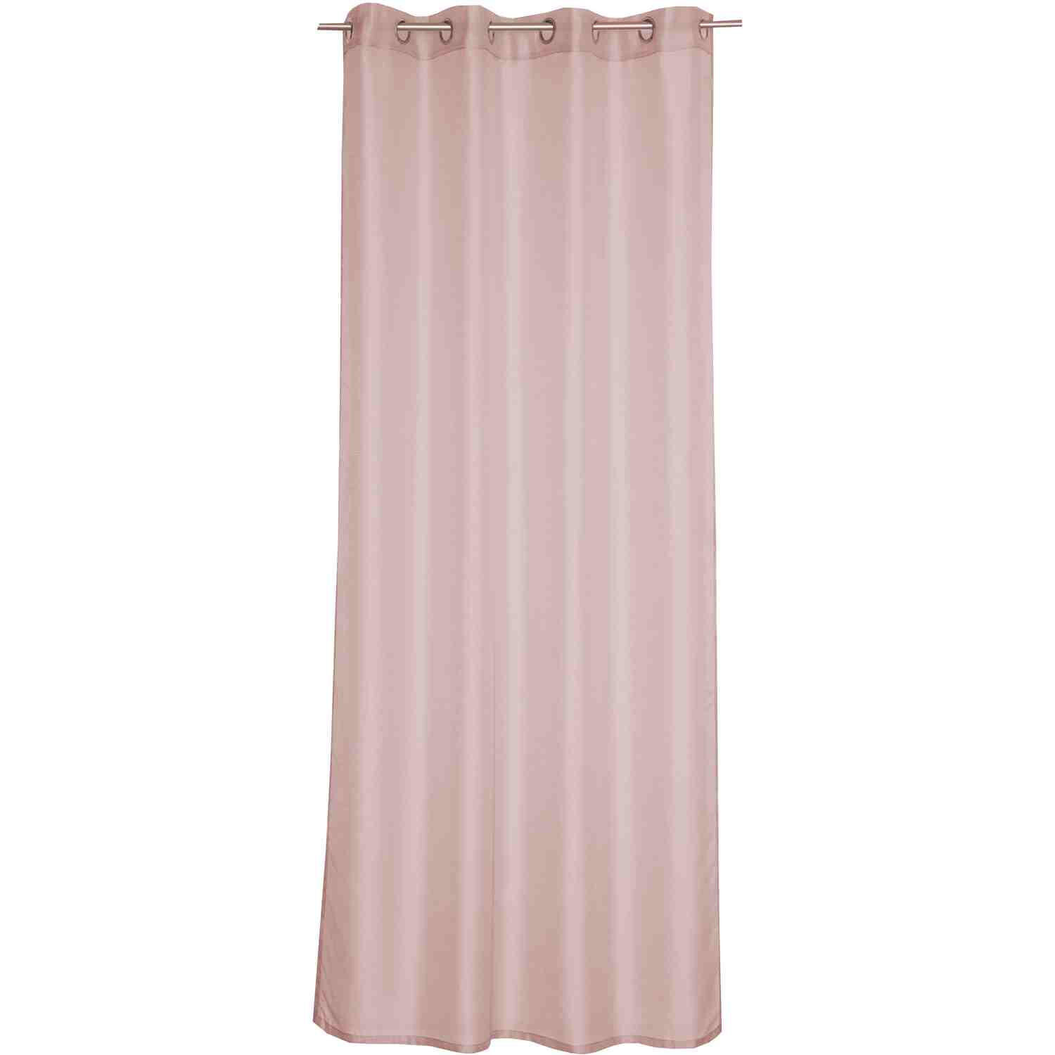 

Eyelet curtain clean прозрачный Tom Tailor, розовый