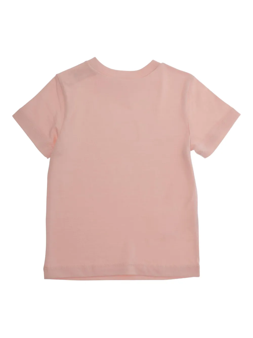 Футболка с круглым вырезом и логотипом Marni Kids, розовый — фото 2