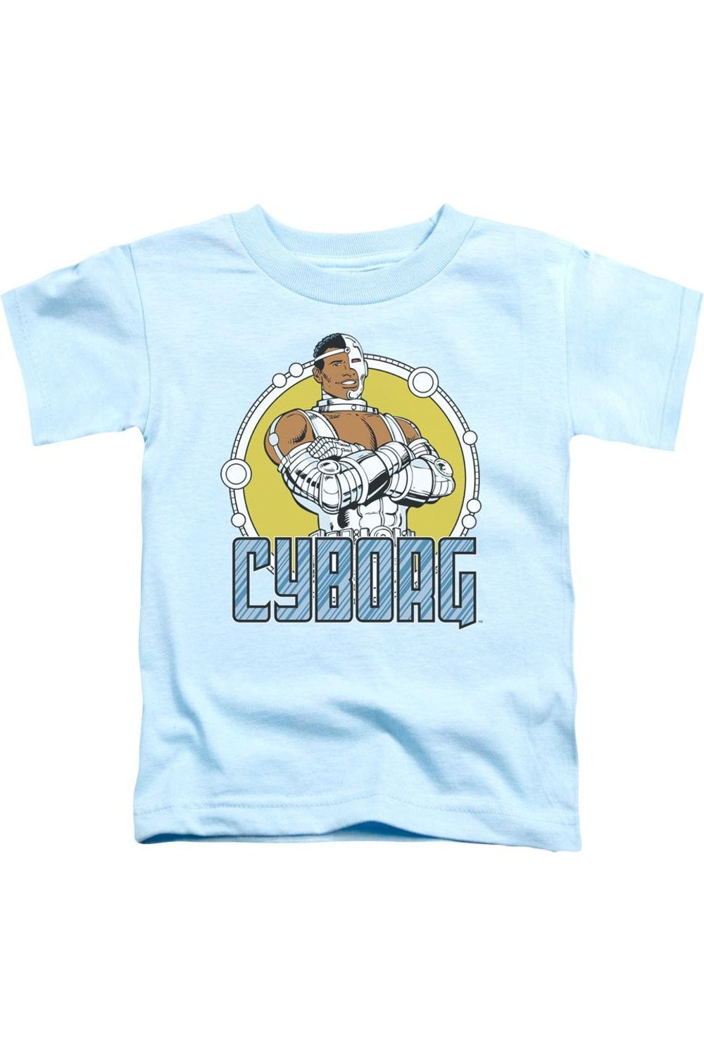 

Футболка с коротким рукавом DC Comics Cyborg для малышей Gildan, синий