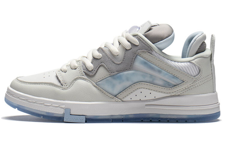 

Кроссовки для скейтбординга Wave женские с низким верхом Frost White / Champagne White Lining