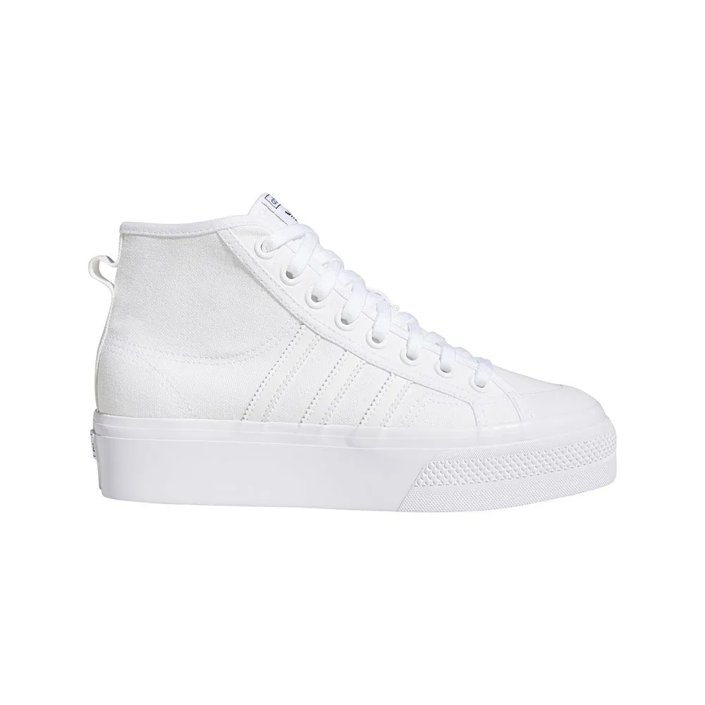 Кроссовки adidas Originals Nizza Platform Mid, белый