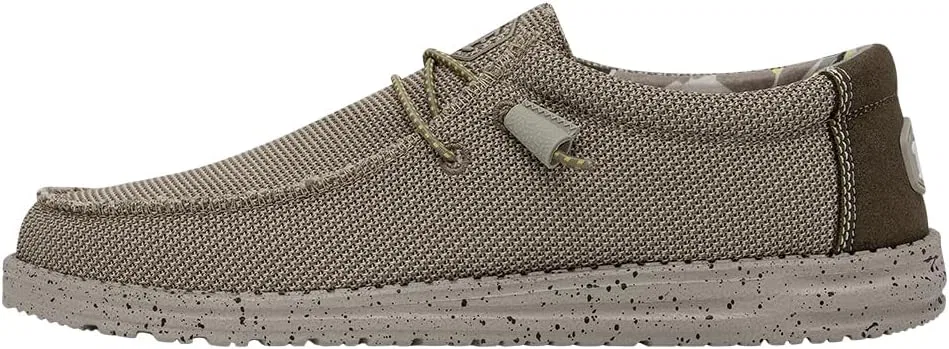 HEYDUDE - Мужские слипоны Wally Stretch Sox - Мокасины, Beige