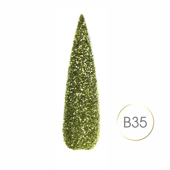 

Классический блеск для украшения ногтей – B35., SUNFLOWER