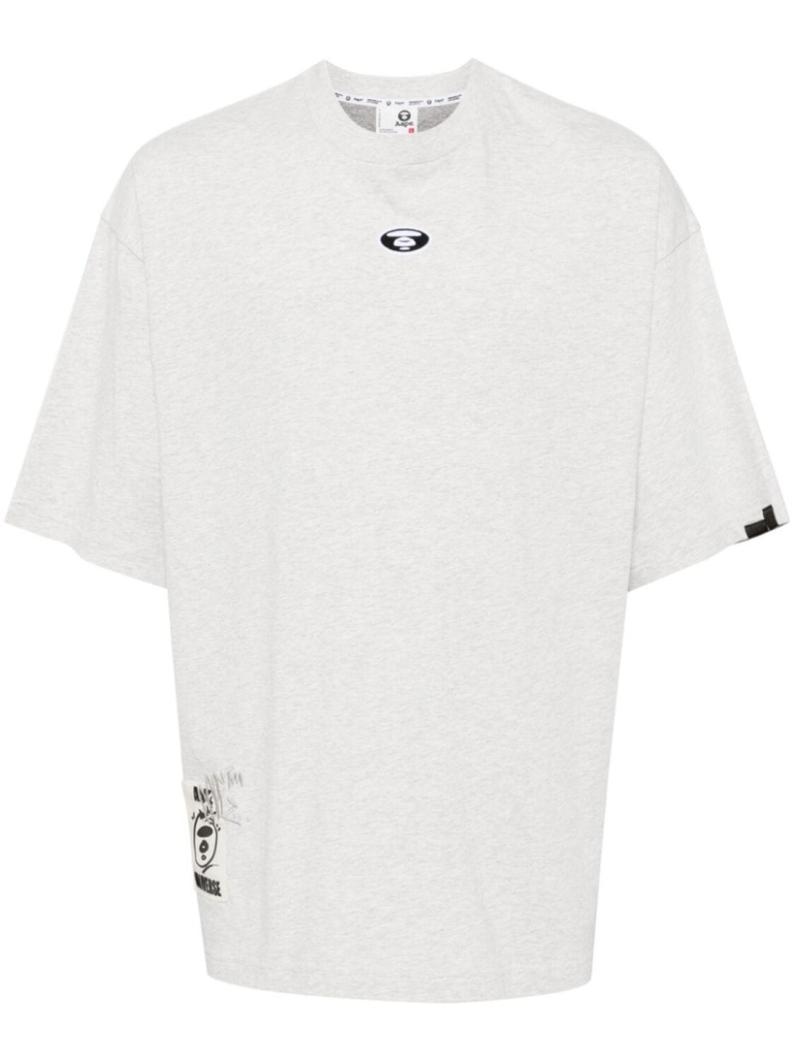 

AAPE BY *A BATHING APE футболка с логотипом, белый