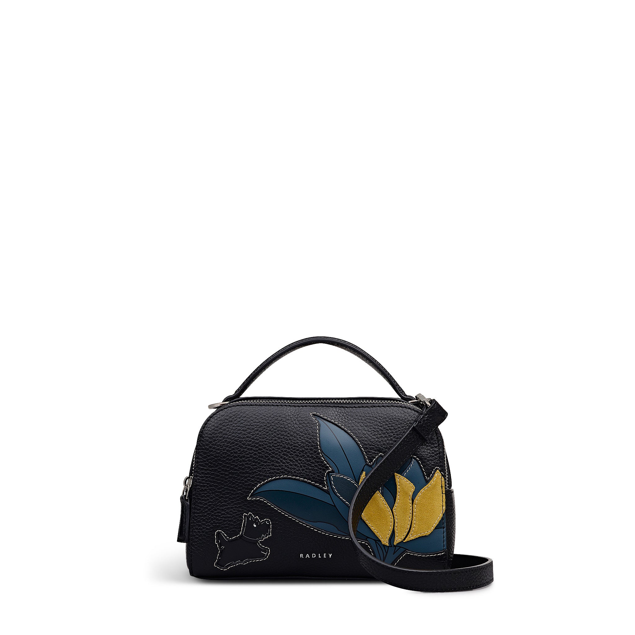 

Сумка через плечо Nature Blooms Small Ziptop Radley, черный