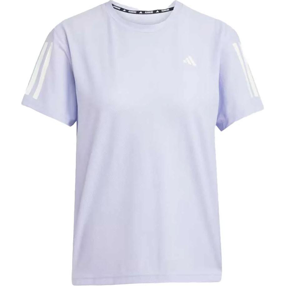 С AdiClub Футболка Own The Run Adidas, фиолетовый — фото 3
