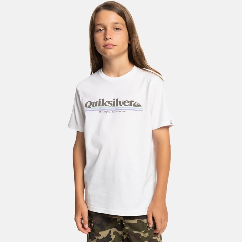 

Детская футболка между строк Quiksilver, белый