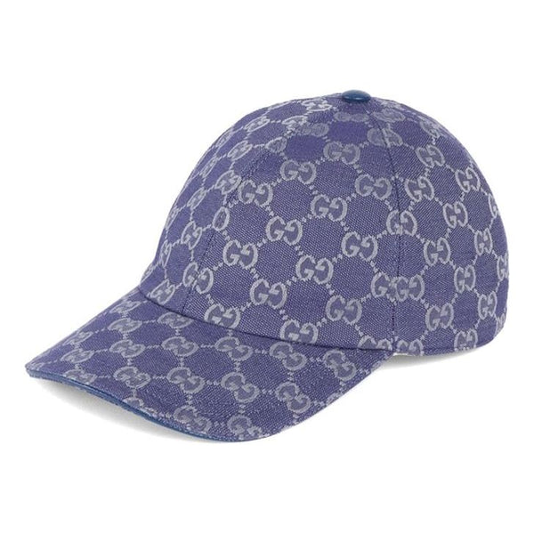 

Бейсболка gg canvas baseball hat 'blue grey' Gucci, синий