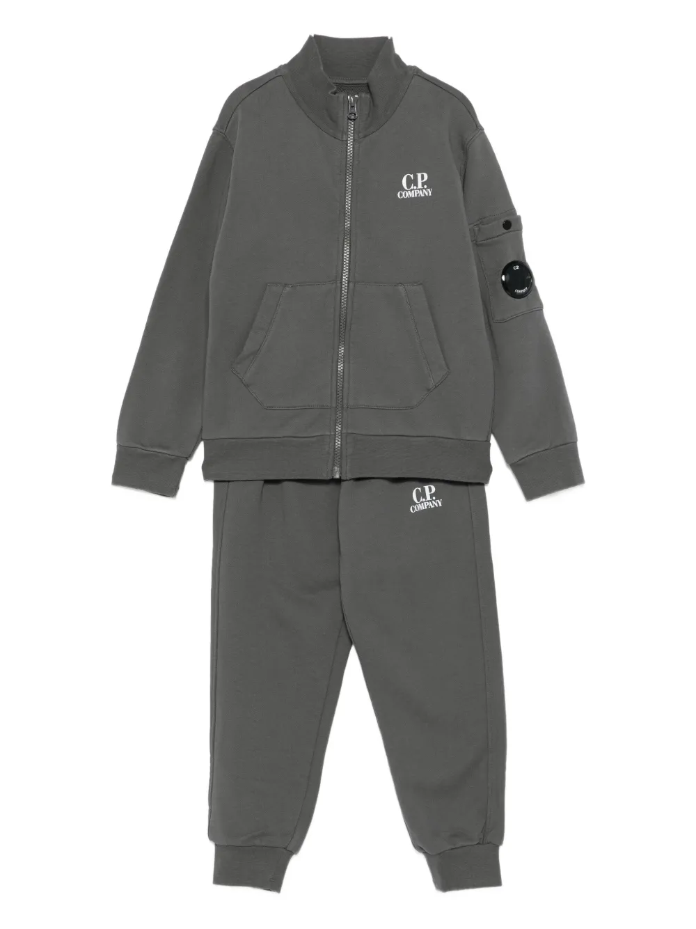 

Комплект спортивных костюмов с вышитым логотипом (комплект из двух) C.P. Company Kids, серый