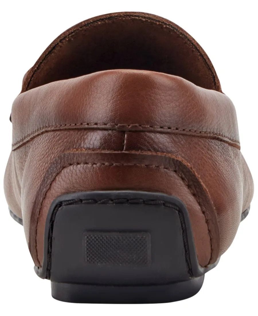 Мужские повседневные лоферы Dominic без шнурков Kenneth Cole New York, Cognac Leather — фото 3
