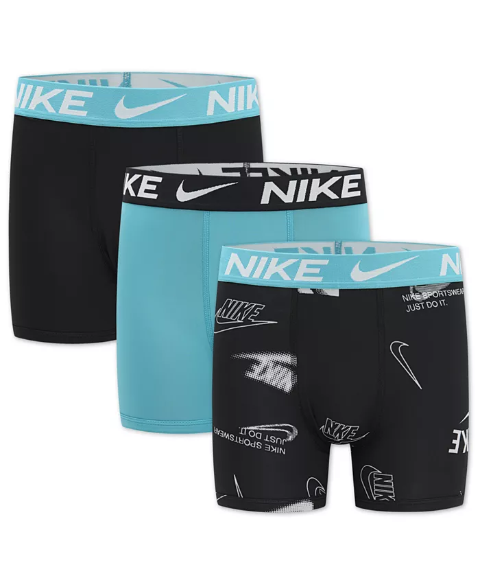 

Боксеры Essential Dri-FIT для мальчиков старшего возраста, 3 шт Nike, зеленый