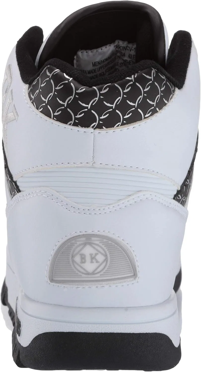 Мужские кроссовки British Knights Kings SL, White Black Silver — фото 3