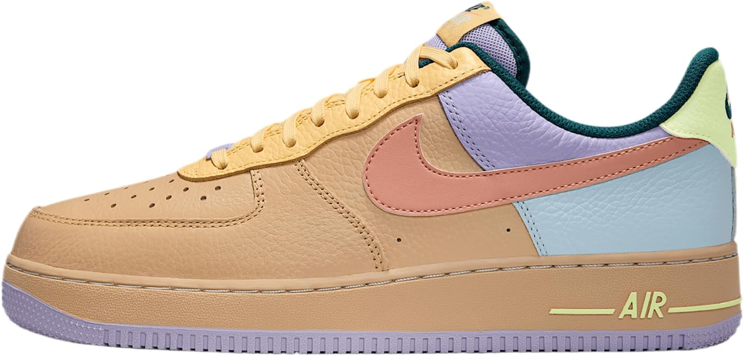 

Мужские кроссовки Nike Air Force 1 '07 (IB4493-252, кунжут/гортензии/мягко-желтый/абрикосовый агат), Sesame