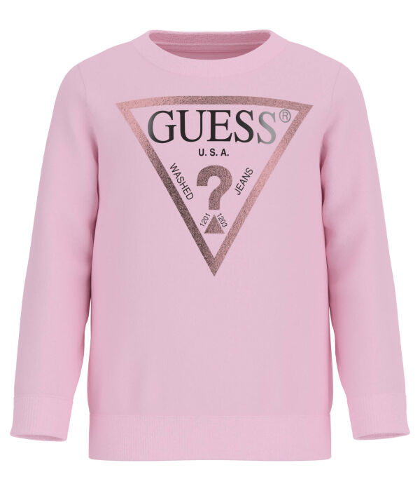 

Толстовка Guess Regular Fit, розовый