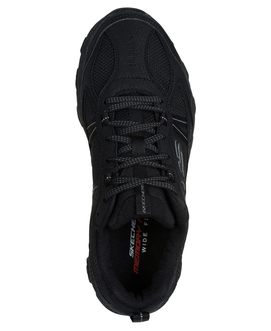 Мужские кроссовки для трейлраннинга Stamina AT - Upper Stitch Wide-Width от Finish Line Skechers, черный — фото 4