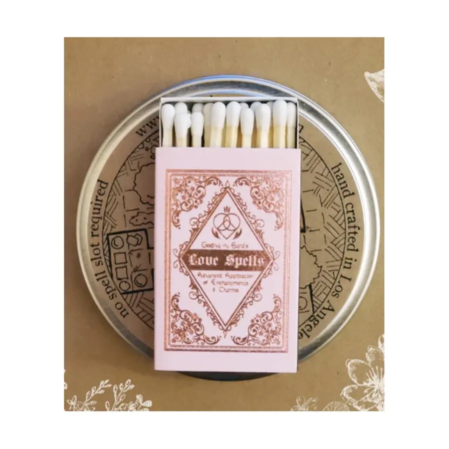 

Любовные заклинания Спичечный коробок, Matchbooks