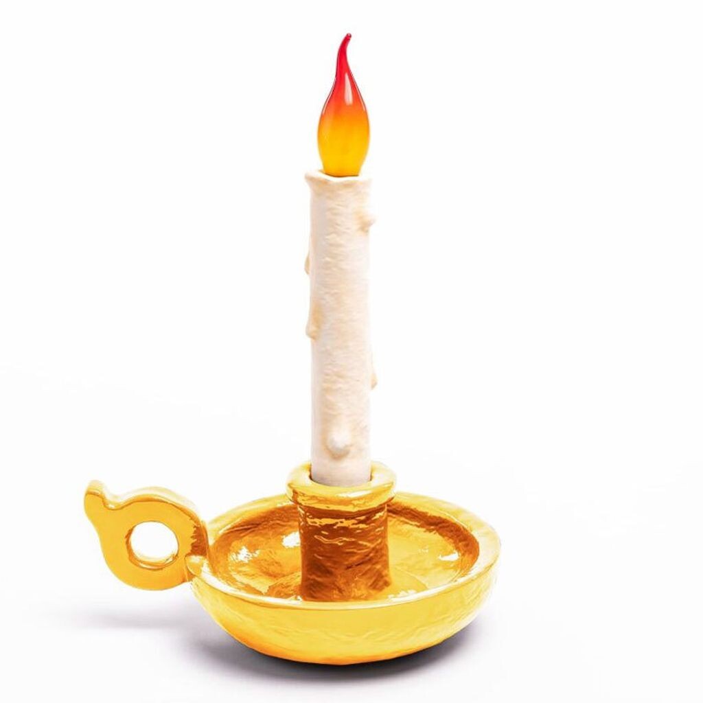 

Светодиодная лампа SELETTI Gold Lie, золото