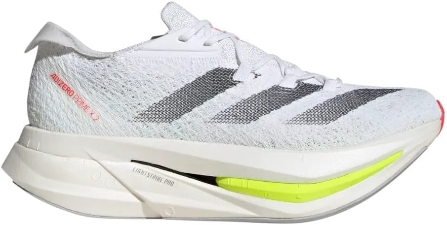 Мужские беговые кроссовки Adidas Adizero Prime 2.0 Strung - белые, белый — фото 4
