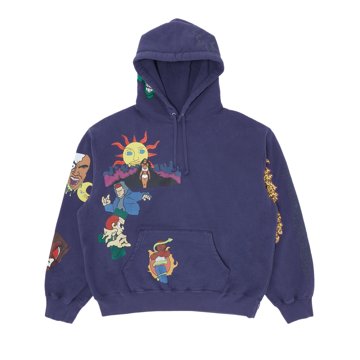 

Толстовка с капюшоном Supreme Sunrise Washed Navy
