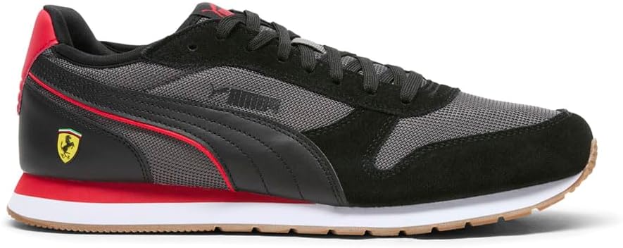 

Мужские кроссовки PUMA Scuderia Ferrari St Miler на шнуровке - серые, повседневные